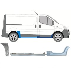 Set panouri de reparare pentru Nissan Primastar 2001-2014 / Dreapta 16783