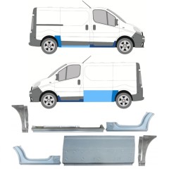 Set panouri de reparare pentru Opel Vivaro 2001-2014 / 11233