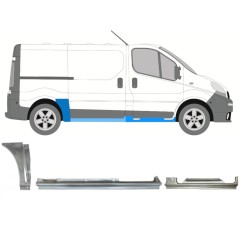 Set panouri de reparare pentru Nissan Primastar 2001-2014 / Dreapta 16784