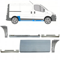 Set panouri de reparare pentru Renault Trafic Opel Vivaro 2001-2014 / SWB /  11230