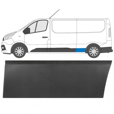 Bandou lateral aripă spate pentru Renault Trafic 2014- / Stânga 8220