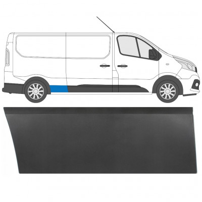 Bandou lateral aripă spate pentru Renault Trafic 2014- / Dreapta 8219