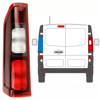 RENAULT TRAFIC 2014- SPATE LAMPĂĂ / STÂNGA