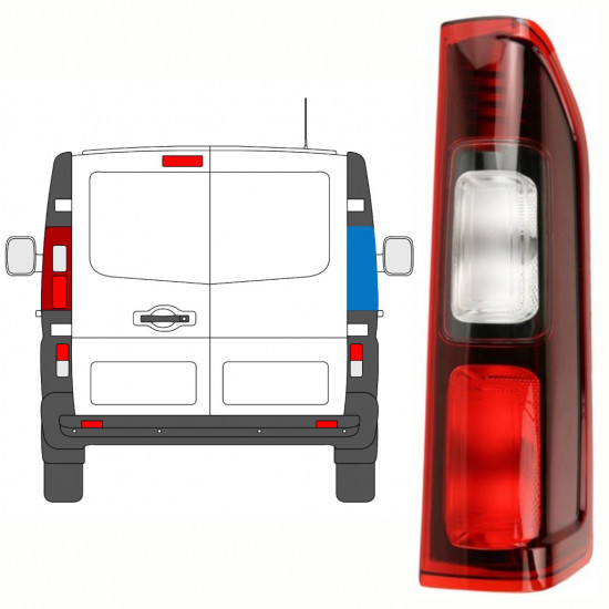 Lampă spate pentru Renault Trafic 2014- / Dreapta 8433