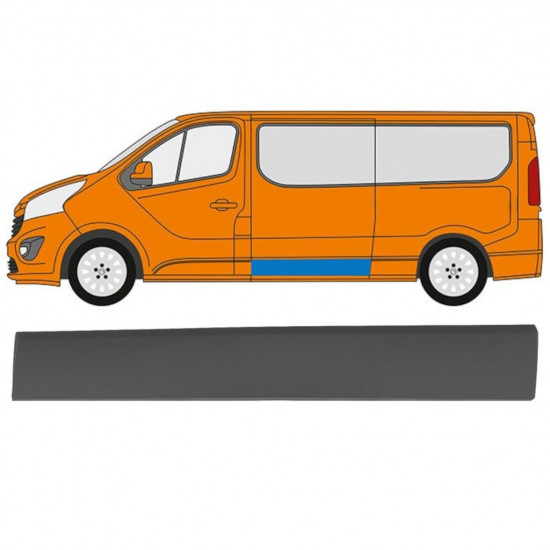 RENAULT TRAFIC 2014- PANOU LATERAL / STÂNGA