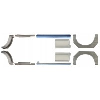 Reparație prag + aripă spate pentru Ford Transit 2000-2013 / Set 12678