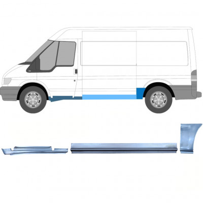 FORD TRANSIT 2000-2013 AMPATAMENT MEDIU PANOU DE REPARATII / A STABILIT / STÂNGA