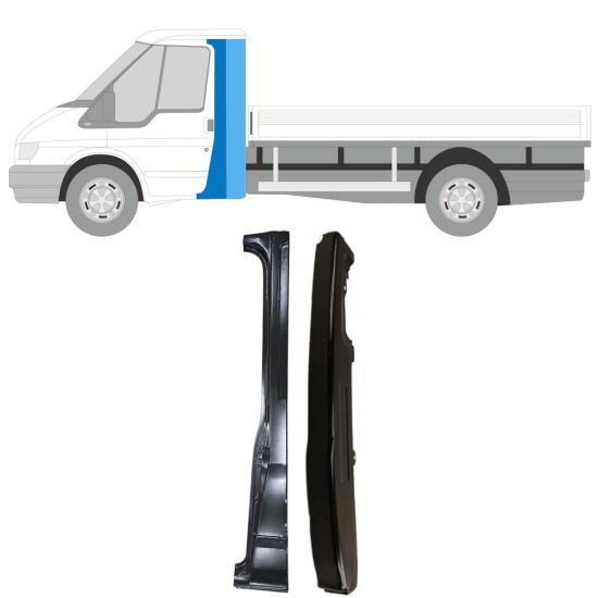 Segment reparație stâlp pentru Ford Transit 2000-2013 / Stânga / Set 14901 Segment reparație stâlp pentru Ford Transit 2000-2013 / Stânga / Set 14901