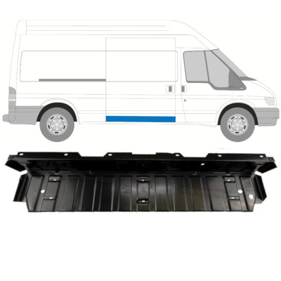 Podea treapta cabina stanga cu prag interior pentru Ford Transit 2000-2013 / Stânga = Dreapta (simetric) 15986