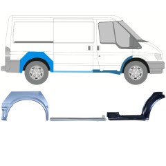 Set panouri de reparare pentru Ford Transit 2000-2013 / Dreapta / 15022