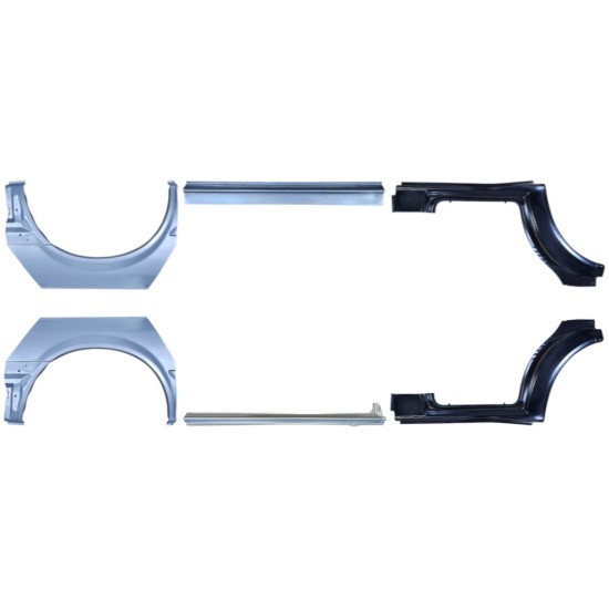 Set panouri de reparare pentru Ford Transit 2000-2013 / Stânga+Dreapta / 15024