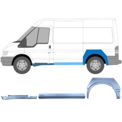 Set panouri de reparare pentru Ford Transit 2000-2013 / Stânga / 12433