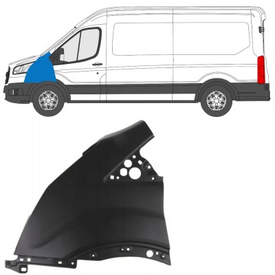 Aripă față pentru Ford Transit 2014- 2014-2019 / Stânga 17093