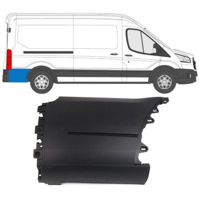 Bandou lateral stânga spate în spatele roții din spate pentru Ford Transit 2014- / Dreapta 14670