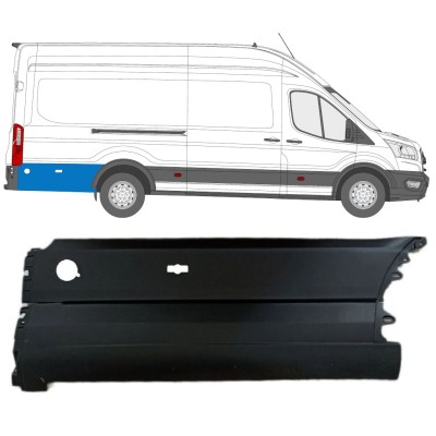 Bandou lateral stânga spate în spatele roții din spate pentru Ford Transit 2014- / Dreapta 14676