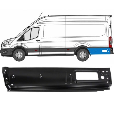 Reparație aripă spate partea din spate pentru Ford Transit 2014- 2014-2026 / Stânga / Dreapta 17089