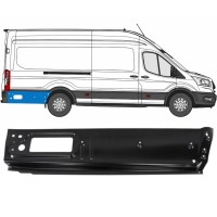 Reparație aripă spate partea din spate pentru Ford Transit 2014- 2014-2026 / Dreapta 17088