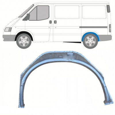 Reparație aripă interioară spate pentru Ford Transit 1991-2000 / Stânga 9075