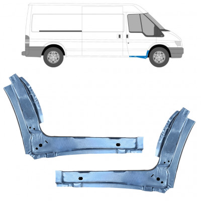 Reparație prag interior pentru Ford Transit 2000-2013 / Set 11909