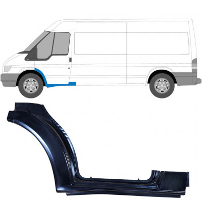 Reparație prag ușă față pentru Ford Transit 2000-2013 / Stânga 7153