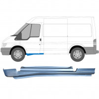 Reparație prag ușă față pentru Ford Transit 2000-2013 / Stânga 5302