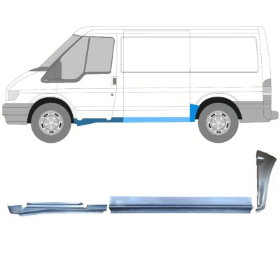 Set panouri de reparare pentru Ford Transit 2000-2013 / Stânga / 15020