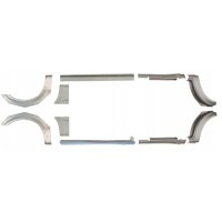 Reparație prag + aripă spate pentru Ford Transit 2000-2013 / Stânga+Dreapta / Set 10637