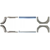 Reparație prag + aripă spate pentru Ford Transit 2000-2013 / Set 12675