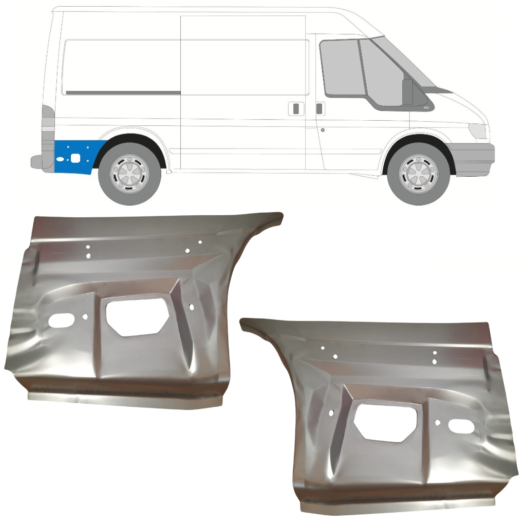 Reparație Aripă Spate Pentru Ford Transit 2000-2013 / Set 11759