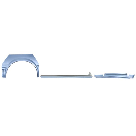 Set panouri de reparare pentru Ford Transit 2000-2013 / Dreapta / 12432