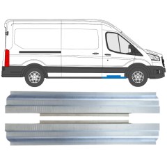 Reparație prag pentru Ford Transit 2014- / Stânga+Dreapta / Set 16141