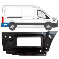 Reparație aripă spate partea din spate pentru Ford Transit 2014- / Dreapta 15348