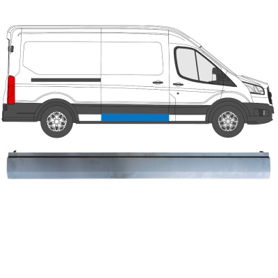 Panou reparație ușă culisantă pentru Ford Transit 2014- / Dreapta 14920