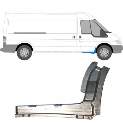 Reparație prag interior pentru Ford Transit 2000-2013 / Dreapta 11907
