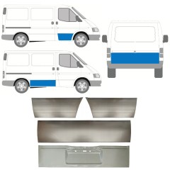 Panou reparație ușă pentru Ford Transit 1986-2000 / Stânga+Dreapta / Set 11396