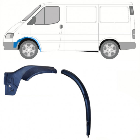 FORD TRANSIT 1991-2000 FRONTAL INTERIOR ROTILE ARC / A STABILIT / STÂNGA