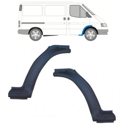 FORD TRANSIT 1991-2000 KIT DE REPARARE ARC ROATA FAȚĂ / A STABILIT