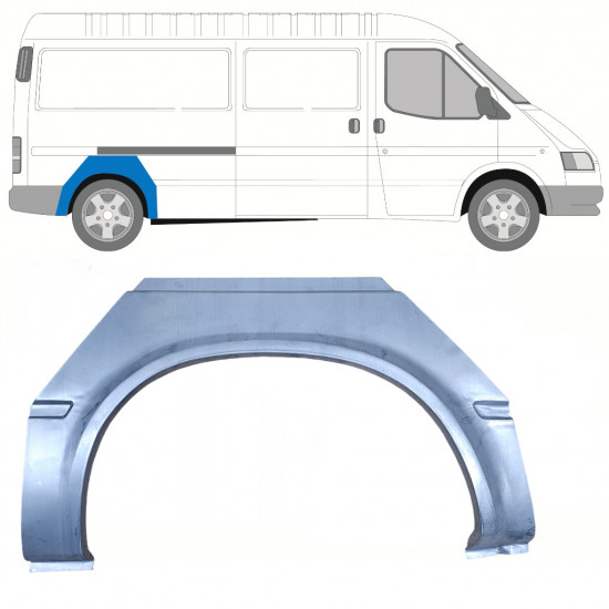 Reparație aripă spate pentru Ford Transit 1991-2000 / LWB / Dreapta 8440