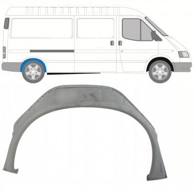 FORD TRANSIT 1991-2000 ARC ROATA SPATE INTERIOR BAZA DE ROȚI LUNGĂ / DREAPTA