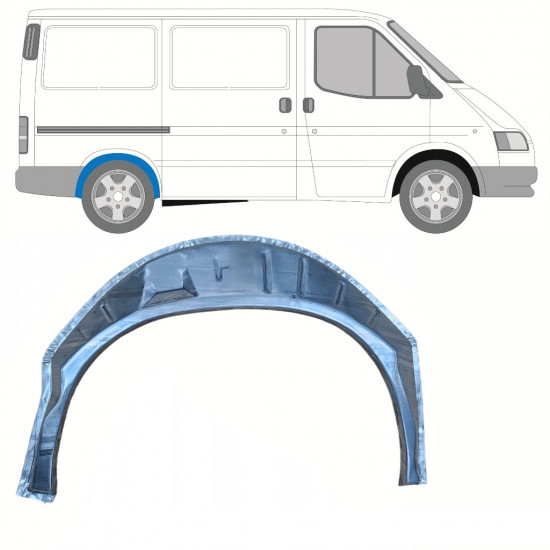 Reparație aripă interioară spate pentru Ford Transit 1991-2000 / SWB / Dreapta 8819