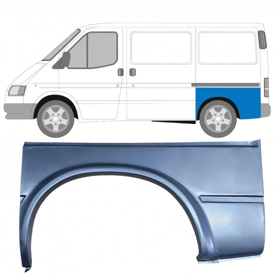 Reparație aripă spate pentru Ford Transit 1991-2000 / Stânga 8818