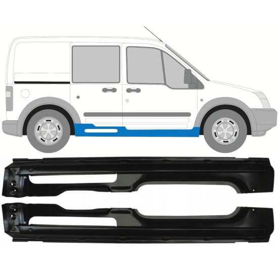 Prag complet pentru Ford Transit Connect 2003-2013 / Stânga+Dreapta / Set 17150