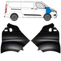 Aripă față pentru Ford Transit Custom 2017-2021 / Stânga+Dreapta / Set 17100