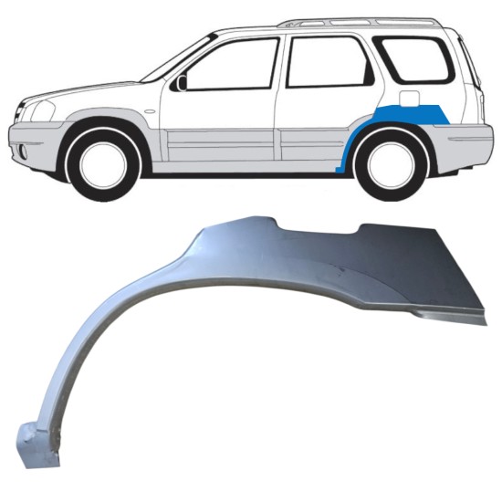 Reparație aripă spate