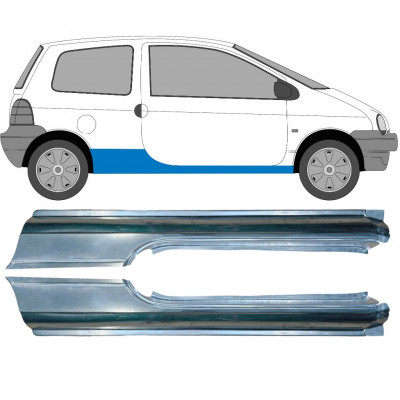 Reparație prag pentru Renault Twingo 1993-2007 / Stânga+Dreapta / Set 9523