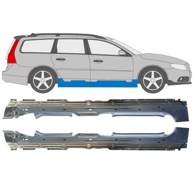 Prag complet pentru Volvo V70 2007-2016 / Stânga+Dreapta / Set 16276