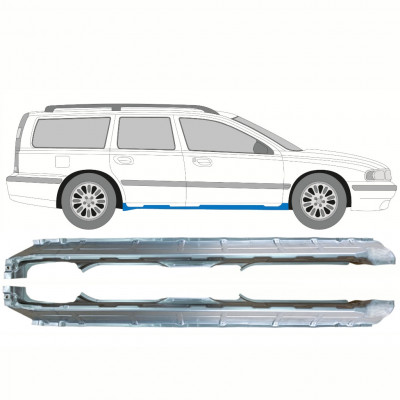 Reparație prag pentru Volvo V70 2000-2007 / Stânga+Dreapta / Set 10344