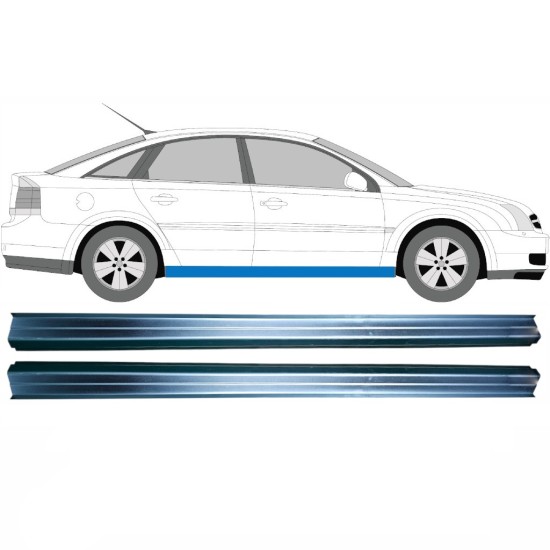 Reparație prag partea inferioară pentru Opel Vectra C 2002-2009 / Stânga+Dreapta / Set 16098