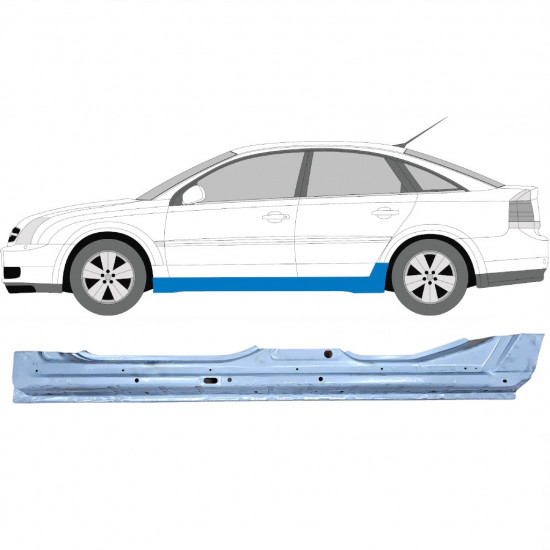 Reparație prag pentru Opel Vectra 2002-2009 / Stânga 6896