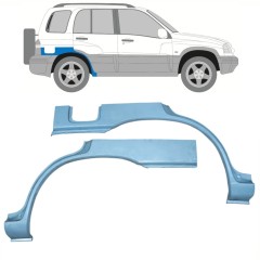 Reparație aripă spate pentru Suzuki Grand Vitara 1997-2005 / Stânga+Dreapta / Set 11227